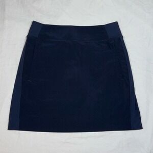 Athleta Navy‎ Blue Active Skort with Pockets & Built-in Shorts Size 2